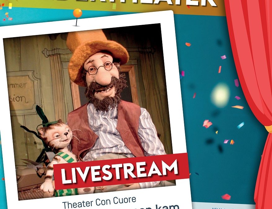 Kindertheater „Petterson und Findus“ am 3.1.21 via Livestream