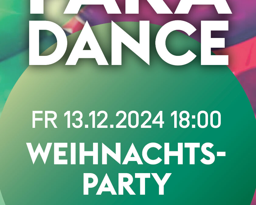 Paradance Weihnachtsparty