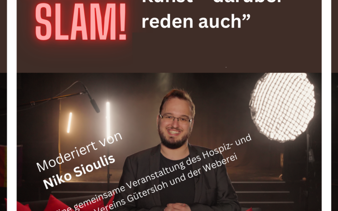 Poetry Slam: „Sterben ist eine Kunst – darüber reden auch“